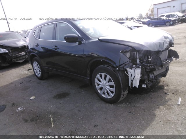 JN8AT2MV9GW151010 - 2016 NISSAN ROGUE S/SL/SV BLACK photo 1