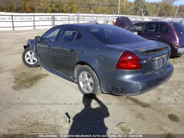 2G2WP552061161544 - 2006 PONTIAC GRAND PRIX BLUE photo 3