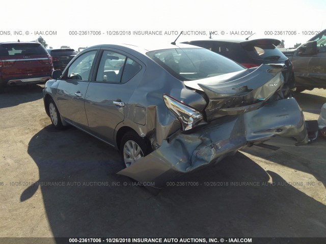 3N1CN7AP0DL890384 - 2013 NISSAN VERSA S/S PLUS/SV/SL GRAY photo 3