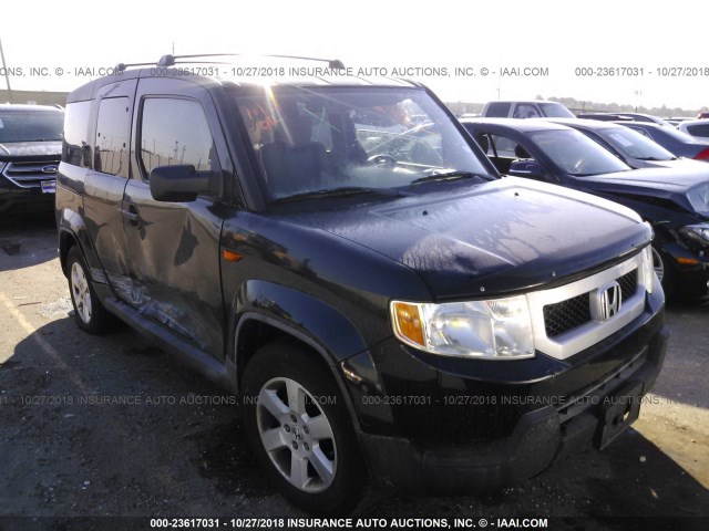 5J6YH187X9L000788 - 2009 HONDA ELEMENT EX BLACK photo 1