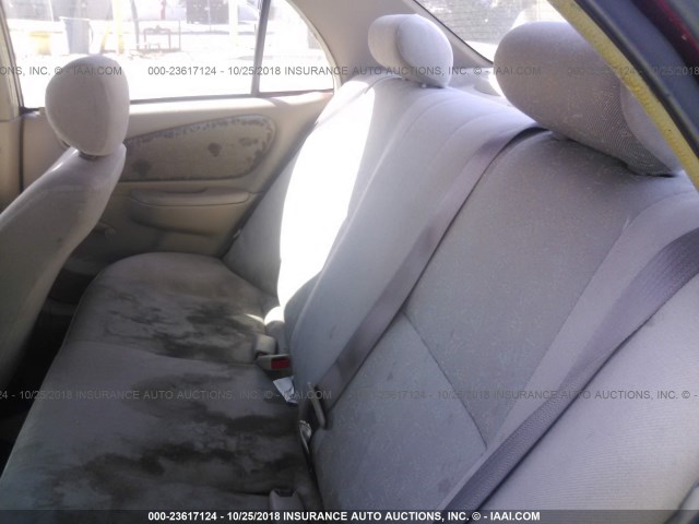 1NXBR12E0XZ229838 - 1999 TOYOTA COROLLA VE/CE/LE 红色 照片 8