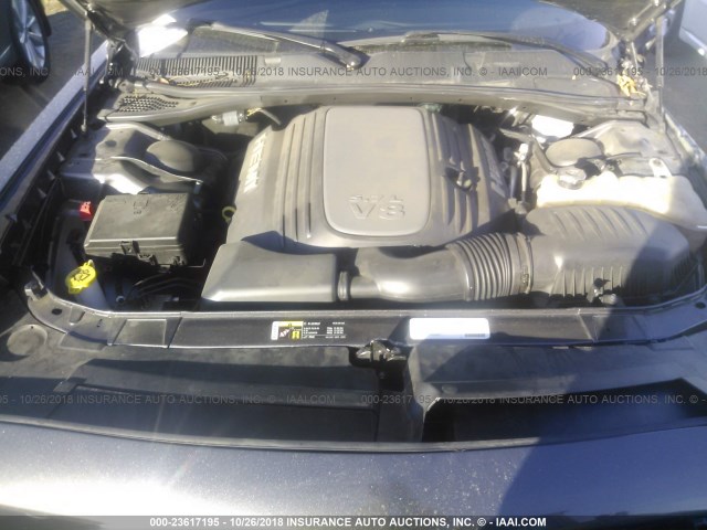 2C3CDZAT7FH710584 - 2015 DODGE CHALLENGER SXT GRAY photo 10