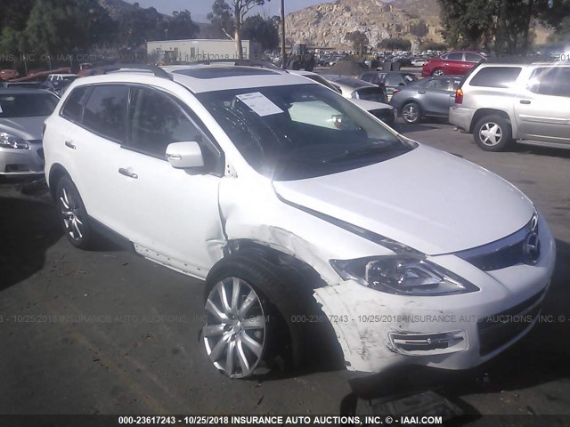 JM3TB28C270114522 - 2007 MAZDA CX-9 WHITE photo 1