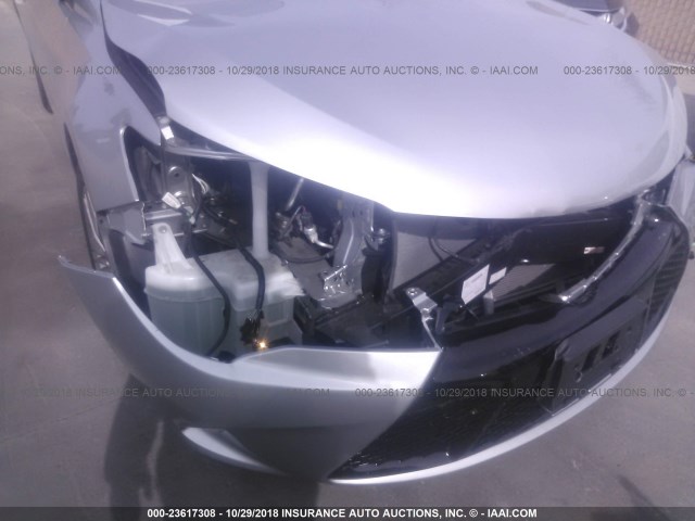 4T1BF1FK7HU766121 - 2017 TOYOTA CAMRY LE/XLE/SE/XSE SILVER photo 6