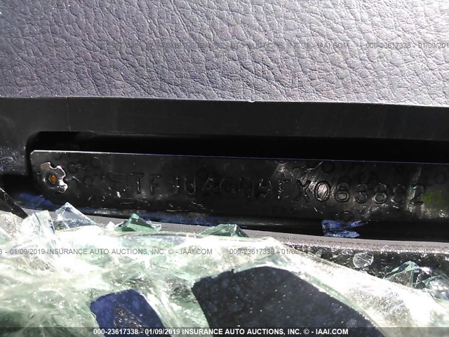 5TFJU4GN9FX083882 - 2015 TOYOTA TACOMA DOUBLE CAB PRERUNNER GRAY photo 9