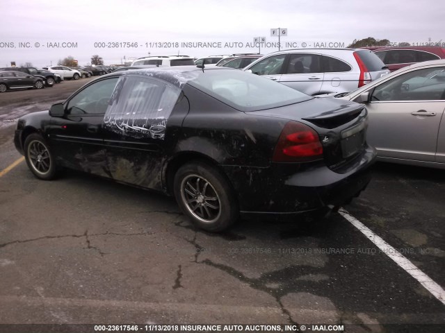 2G2WP552461305810 - 2006 PONTIAC GRAND PRIX Սև լուսանկար 3