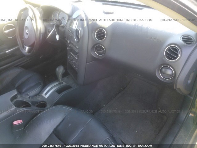 2G2WP552461305810 - 2006 PONTIAC GRAND PRIX Սև լուսանկար 5