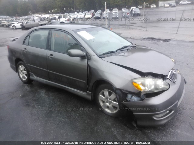 1NXBR30E55Z352708 - 2005 TOYOTA COROLLA CE/LE/S GRAY photo 1