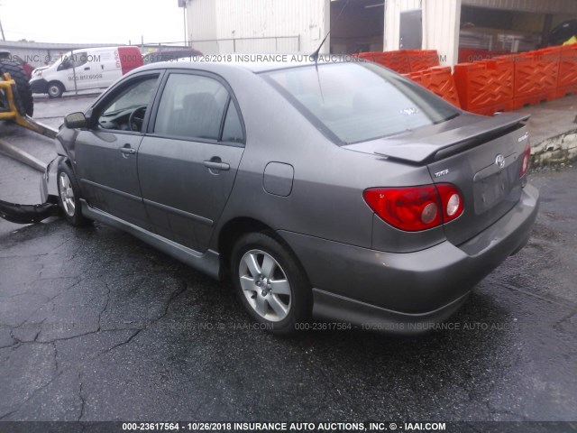 1NXBR30E55Z352708 - 2005 TOYOTA COROLLA CE/LE/S GRAY photo 3