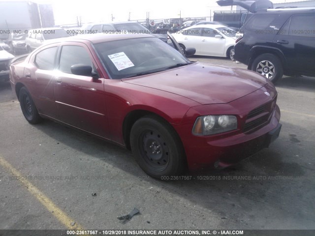 2B3KA43R86H315576 - 2006 DODGE CHARGER SE/SXT RED photo 1