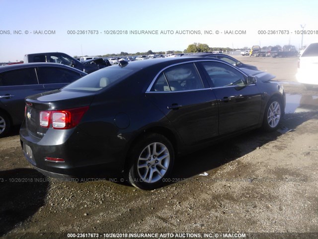 1G11C5SL9EF167812 - 2014 CHEVROLET MALIBU 1LT BLACK photo 4