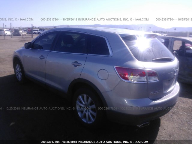 JM3TB28YX70116451 - 2007 MAZDA CX-9 SILVER photo 3