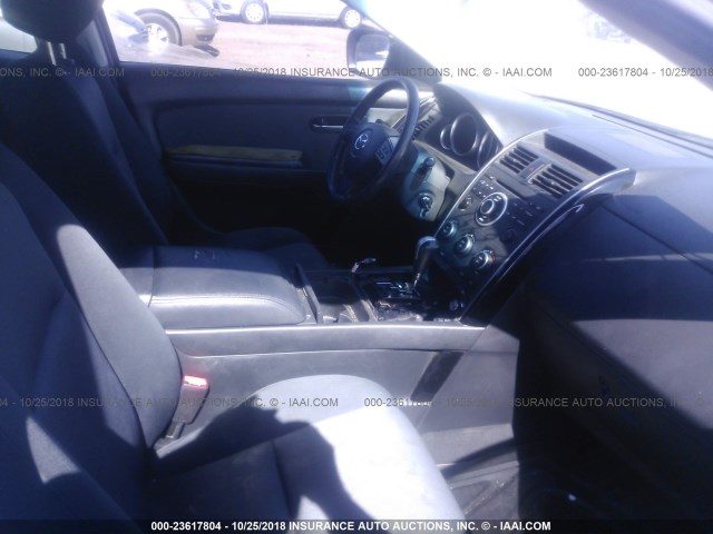 JM3TB28YX70116451 - 2007 MAZDA CX-9 SILVER photo 5