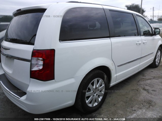 2C4RC1BG5ER124471 - 2014 CHRYSLER TOWN & COUNTRY TOURING WHITE photo 4