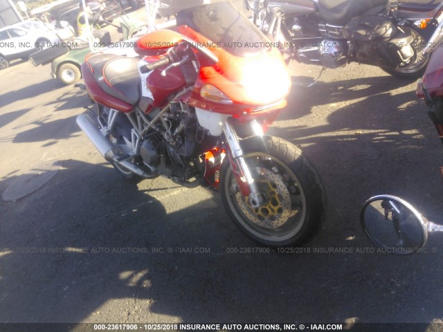 ZDM1TB8S5XB000074 - 1999 DUCATI ST4  RED photo 1