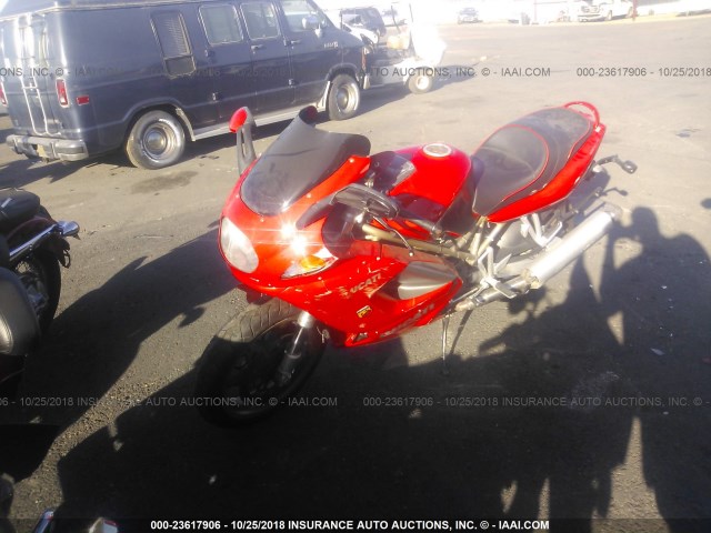 ZDM1TB8S5XB000074 - 1999 DUCATI ST4  RED photo 2