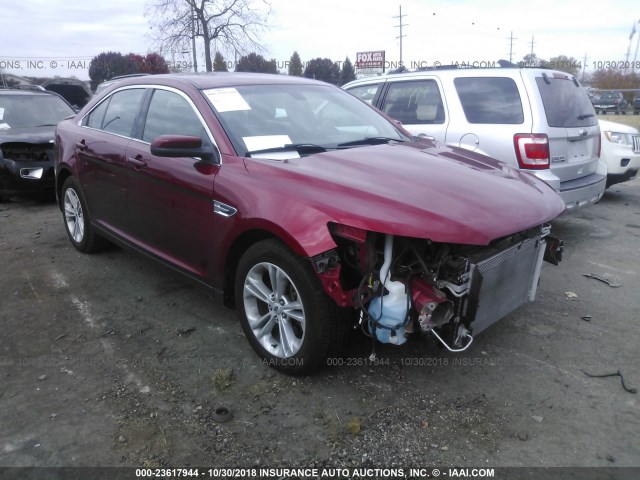 1FAHP2E88DG229229 - 2013 FORD TAURUS SEL RED photo 1