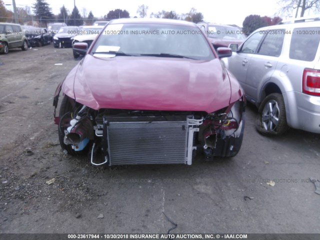 1FAHP2E88DG229229 - 2013 FORD TAURUS SEL RED photo 6