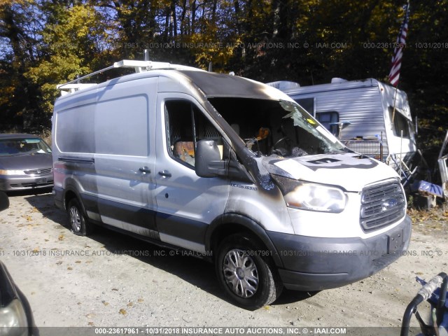 1FTNE2CM8FKA05929 - 2015 FORD TRANSIT T-150 WHITE photo 1