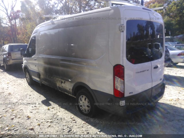 1FTNE2CM8FKA05929 - 2015 FORD TRANSIT T-150 WHITE photo 3