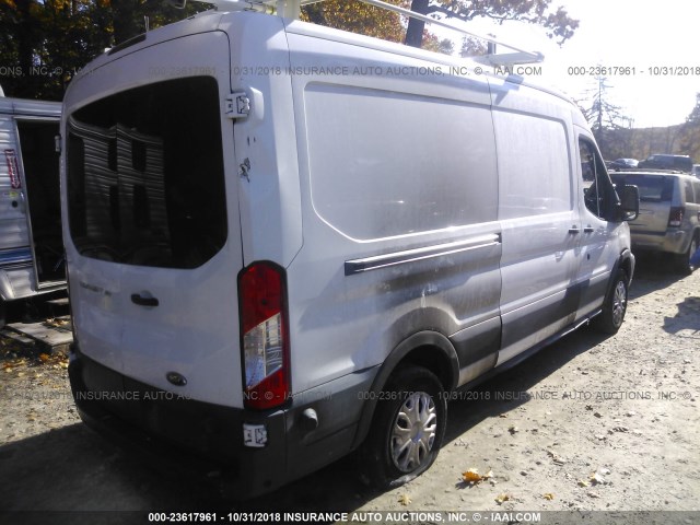 1FTNE2CM8FKA05929 - 2015 FORD TRANSIT T-150 WHITE photo 4