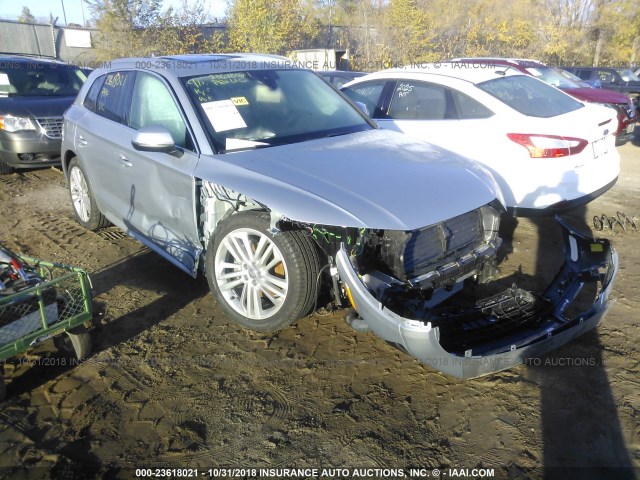 WA1BNAFY5J2192898 - 2018 AUDI Q5 PREMIUM PLUS SILVER photo 6