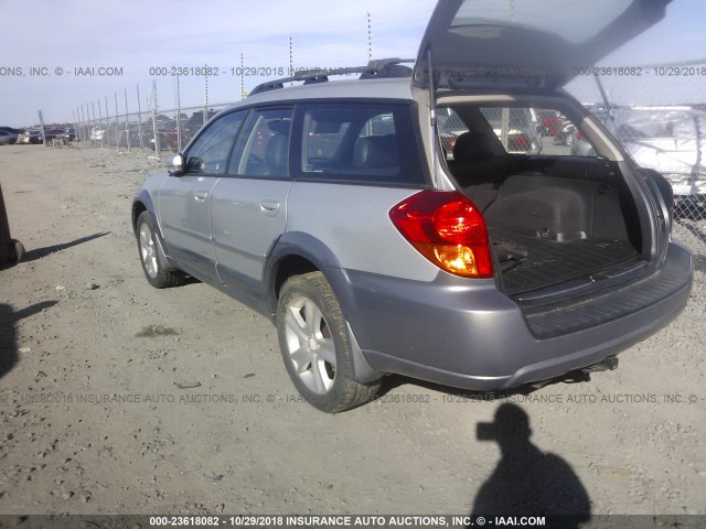 4S4BP67C554343812 - 2005 SUBARU LEGACY OUTBACK 2.5 XT LIMITED SILVER photo 3