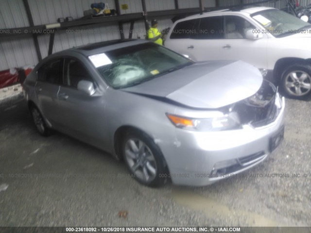 19UUA8F58DA003746 - 2013 ACURA TL TECH SILVER photo 1