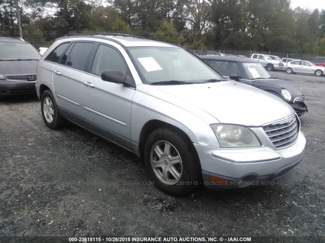 2C8GM68435R434762 - 2005 CHRYSLER PACIFICA TOURING SILVER photo 1