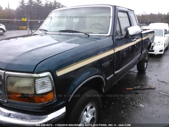 1FTHX26GXVEB94898 - 1997 FORD F250 GREEN photo 6