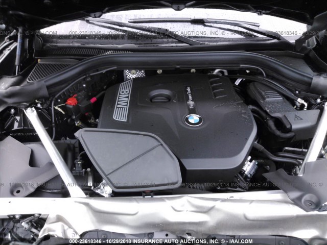5UXTR9C54JLC81672 - 2018 BMW X3 XDRIVEM40I BLACK photo 10
