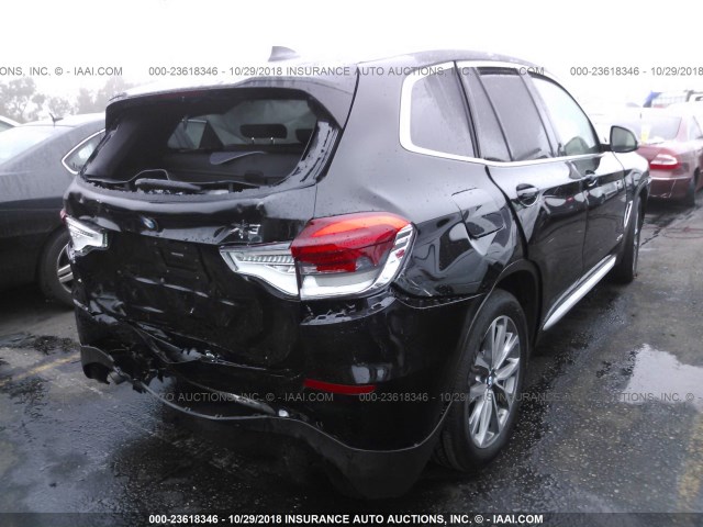 5UXTR9C54JLC81672 - 2018 BMW X3 XDRIVEM40I BLACK photo 4