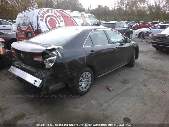 4T1BF1FK3CU052110 - 2012 TOYOTA CAMRY SE/LE/XLE 黑色 照片 4