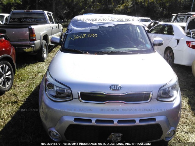 KNDJX3A56F7806100 - 2015 KIA SOUL ! SILVER photo 6