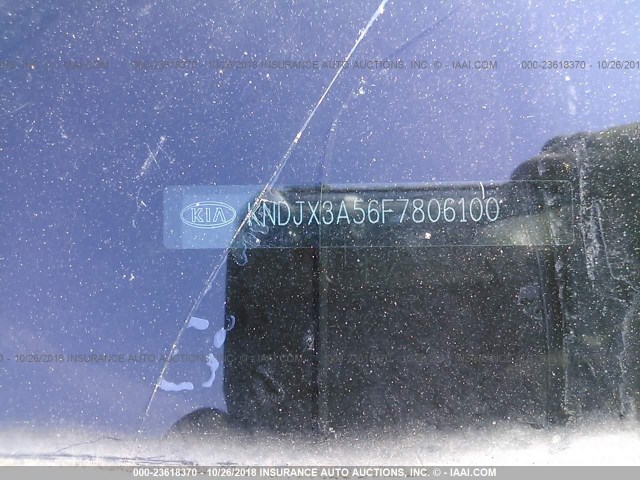 KNDJX3A56F7806100 - 2015 KIA SOUL ! SILVER photo 9