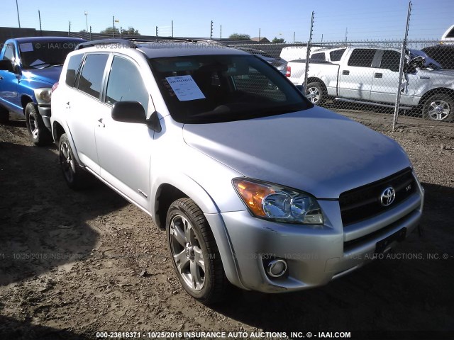 2T3WK4DV0BW013671 - 2011 TOYOTA RAV4 SPORT SILVER photo 1