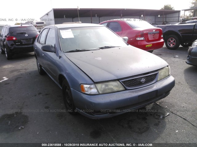 1N4AB41D9WC761811 - 1998 NISSAN SENTRA E/XE/GXE/GLE BLUE photo 1