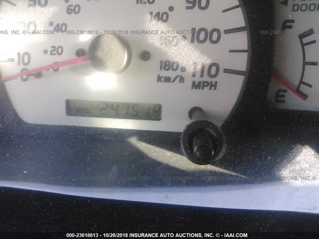 5TEGN92N12Z132863 - 2002 TOYOTA TACOMA DOUBLE CAB PRERUNNER GREEN photo 7