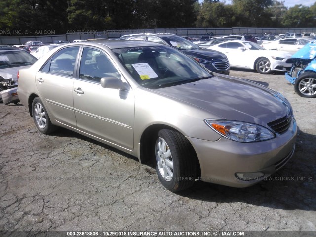 4T1BE32K34U380973 - 2004 TOYOTA CAMRY LE/XLE/SE BEIGE photo 1