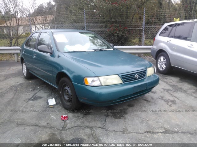 1N4AB41D9VC707536 - 1997 NISSAN SENTRA XE/GXE/GLE/BASE GREEN photo 1