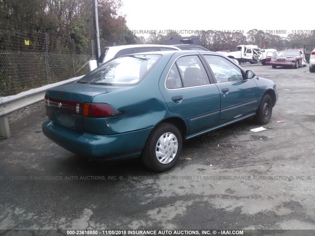 1N4AB41D9VC707536 - 1997 NISSAN SENTRA XE/GXE/GLE/BASE GREEN photo 4