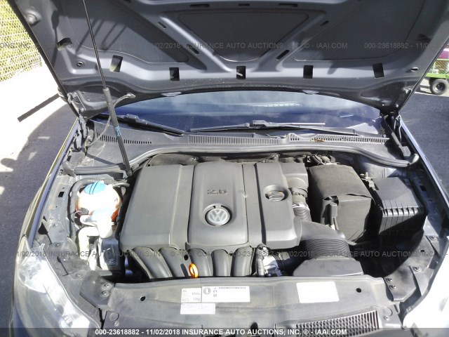 WVWAB7AJ9CW228918 - 2012 VOLKSWAGEN GOLF 黑色 照片 10