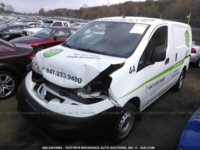 3N6CM0KN4FK707868 - 2015 NISSAN NV200 2.5S/2.5SV WHITE photo 2