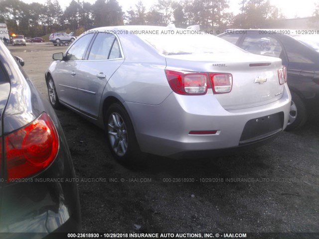 1G11F5SR3DF155763 - 2013 CHEVROLET MALIBU 2LT SILVER photo 3