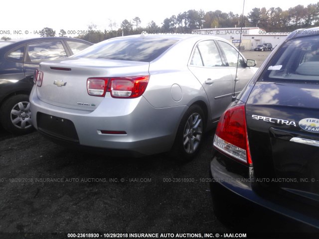 1G11F5SR3DF155763 - 2013 CHEVROLET MALIBU 2LT SILVER photo 4