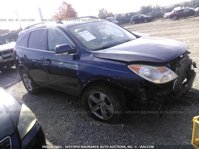 KM8NU13C47U027139 - 2007 HYUNDAI VERACRUZ GLS/SE/LIMITED BLUE photo 1