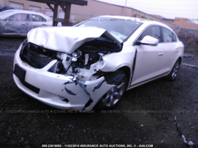 1G4GD5E34CF218605 - 2012 BUICK LACROSSE PREMIUM WHITE photo 2