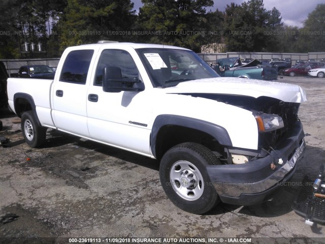 1GCHC23U47F146137 - 2007 CHEVROLET SILVERADO C2500 HEAVY DUTY WHITE photo 1