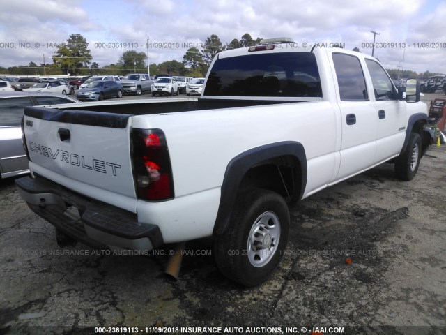 1GCHC23U47F146137 - 2007 CHEVROLET SILVERADO C2500 HEAVY DUTY WHITE photo 4