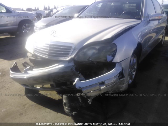 WDBNG70J9YA129135 - 2000 MERCEDES-BENZ S 430 SILVER photo 6